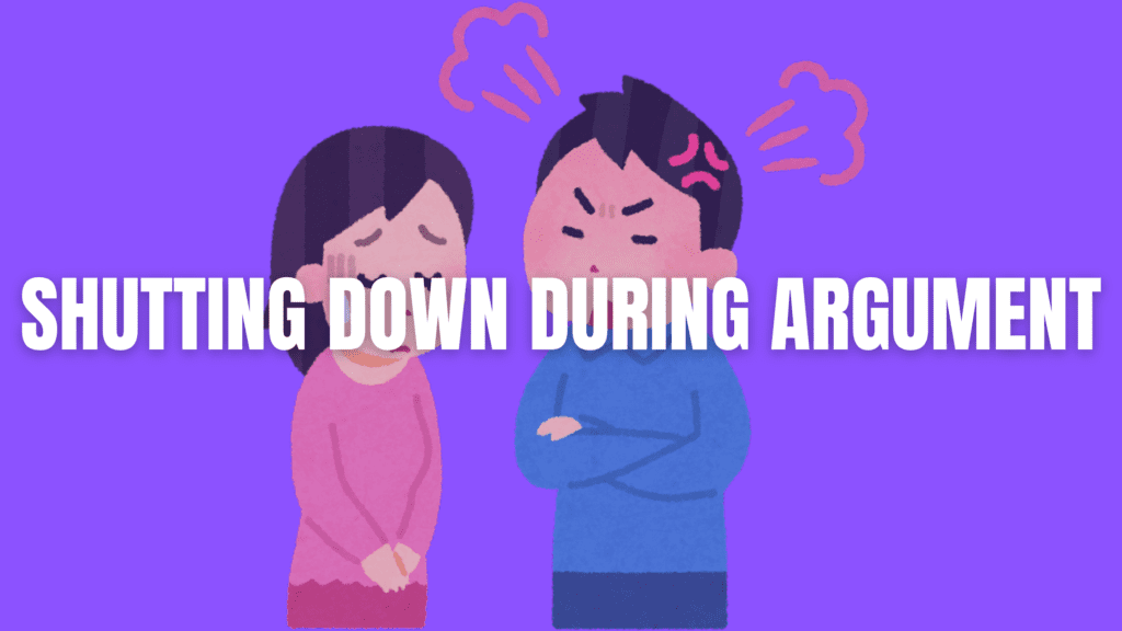shutting down during argument